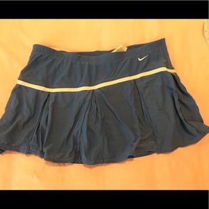 Nike blue tennis skirt